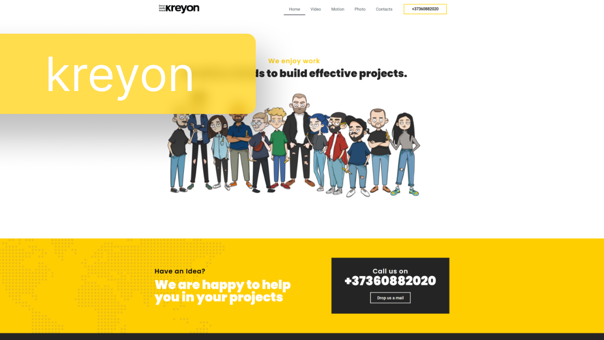 Kreyon Website